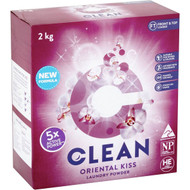 5 PACK of Clean Laundry Powder Oriental Kiss 2kg