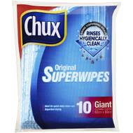 5 PACK of Chux Original Superwipes Giant 10pk