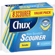 5 PACK of Chux Non Scratch Scourer Scrubs 8 Pack