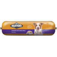 5 PACK of Baxter's Dog Roll Chicken And Rice 3kg