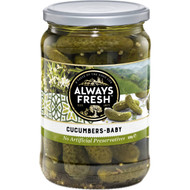 5 PACK of Always Fresh Baby Cucumbers 680g