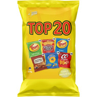 5 PACK of Thins Multipack Top 20 Variety Chips 20 Pack
