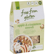 5 PACK of WW Free From Gluten Apple & Cinnamon Muesli 350g