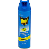 5 PACK of Raid Odourless Flying Insect Killer Aerosol 350g
