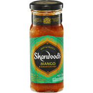5 PACK of Sharwood's Mango & Ginger Chutney  354g