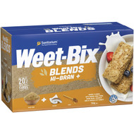 5 PACK of Sanitarium Weet-bix Blends Hi-bran+ Breakfast Cereal 750g