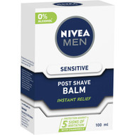 5 PACK of Nivea Men Sensitive Skin Aftershave Moisturiser Balm + Chamomile 100ml
