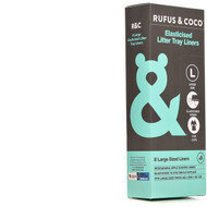 5 PACK of Rufus & Coco Large Litter Liners 8 pack