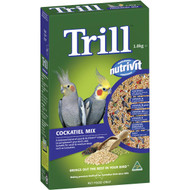 5 PACK of Trill Cockatiel Mix 1.8kg