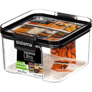 5 PACK of Sistema Klip It Tritan Canister Square 460ml