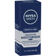 5 PACK of Nivea Men Protect & Care Face Moisturiser Cream Spf15 75ml