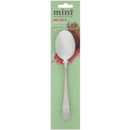 5 PACK of Mint Stainless Steel Dessert Spoon 4 pack