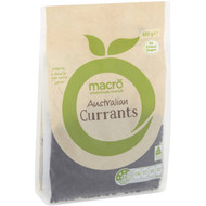 5 PACK of Macro Australian Currants 400g