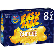 5 PACK of Kraft Easy Mac Classic Cheese 8 pack
