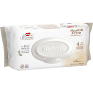 5 PACK of Huggies Ultimate Nourish & Care Baby Wipes 64 pack