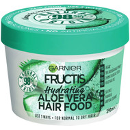 5 PACK of Garnier Fructis Hair Food Hydrating Aloe Vera 390ml