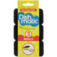 5 PACK of Dishmatic Extra Heavy Duty Refill 3 pack
