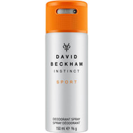 5 PACK of David Beckham Instinct Sport Deodorant Body Spray 150ml