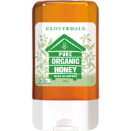 5 PACK of Cloverdale Organic Mixed Blossom Honey 400g