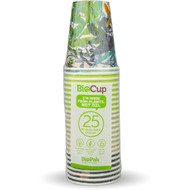 5 PACK of Biopak Biocup Compostable Paper Cups 25 pack