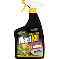 5 PACK of Brunnings 1 Hr Fast Action Weed Kill 1l