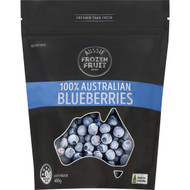 5 PACK of Aussie Frozen Fruit 100% Australian Blueberries 400g