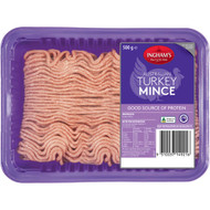5 PACK of Ingham's Turkey Mince 500g