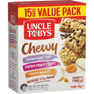 5 PACK of Uncle Tobys Muesli Bars Variety Pack 15 pack