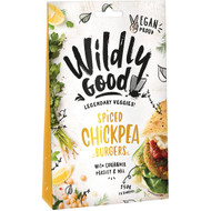 5 PACK of Wildly Good Spiced Chickpea Burgers  250g