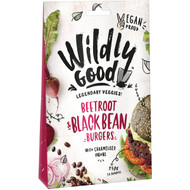 5 PACK of Wildly Good Beetroot & Black Bean Burgers? 250g