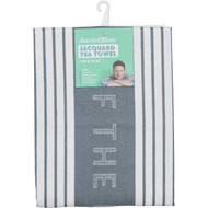 5 PACK of Jamie Oliver Jacquard Tea Towel Grey