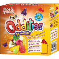 5 PACK of Nice & Natural Fruit Oddities 16 pack