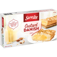 3 PACK OF Sara Lee Custard Danish 400g