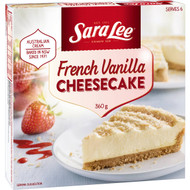 3 PACK OF Sara Lee French Cream Cheesecake 360g