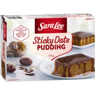 3 PACK OF Sara Lee Sticky Date Pudding 475g