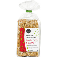 3 PACK OF Munch Cheese Tomato & Sesame Organic Crackers 200g