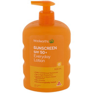 3 PACK OF WW Sunscreen Spf 50+ 500ml