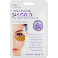 3 PACK OF Skin Republic Gold Under Eye Patches 2 pack