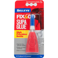 3 PACK OF Selleys Quick Fix Adhesive Supa Glue Control Bottle 3g