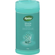 3 PACK OF Radox Bath Salt Muscle Soothe 500g