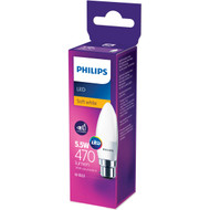 3 PACK OF Philips Led 470lm Bc Candle Ww Frosted