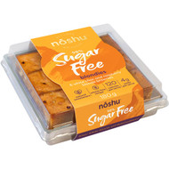 3 PACK OF Noshu 98% Sugar Free White Choc & Raspberry Blondie Slices 180g