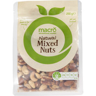 3 PACK OF Macro Mixed Nuts 250g