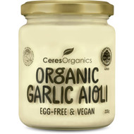 3 PACK OF Ceres Organics Garlic Aioli 235g