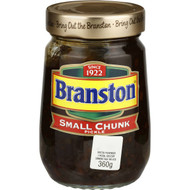 3 PACK OF Branston Pickle Small Chunk 360g