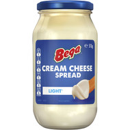 3 PACK OF Bega Cream Cheese Spread Light 515g