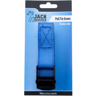 3 PACK OF Jack Hammer Pull Tie Down 25mm X 4mm