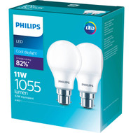 3 PACK OF Philips Led 1055lm Cool Bc 2 pack