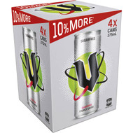 3 PACK OF V Energy Sugar Free Drink 4 pack
