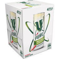 3 PACK OF V Energy Pure Energy Drink 250ml x4 pack